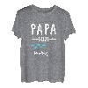Papa 2021 Werdender Vater Eltern Schwangerschaft Geschenk T-Shirt