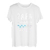 Papa 2021 Werdender Vater Eltern Schwangerschaft Geschenk T-Shirt