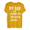 My Dad Personal Bank Joke Machine Hero Vatertag Idee T-Shirt