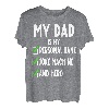 My Dad Personal Bank Joke Machine Hero Vatertag Idee T-Shirt