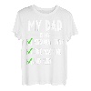 My Dad Personal Bank Joke Machine Hero Vatertag Idee T-Shirt