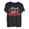 Herren Als Gott den Bäcker schuf wollte er angeben lustiges Bäcker T-Shirt