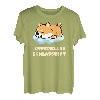Offizielles Shiba Inu Pyjama Nachthemd Schlaf T-Shirt