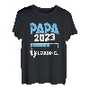 Herren Werdender Papa 2023 Loading Nachwuchs Vater T-Shirt