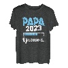 Herren Werdender Papa 2023 Loading Nachwuchs Vater T-Shirt