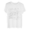 Herren Daddy Papa 2021 Werdende Eltern Level Up Gamer Vintage T-Shirt