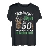 Herren ACHTUNG! Jäger über 50 Lustiges Geburtstagsgeschenk Jäger T-Shirt