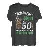 Herren ACHTUNG! Jäger über 50 Lustiges Geburtstagsgeschenk Jäger T-Shirt