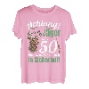 Herren ACHTUNG! Jäger über 50 Lustiges Geburtstagsgeschenk Jäger T-Shirt