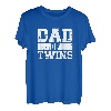 Zwillinge Papa Vater T-Shirt