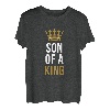 Kinder Vater Sohn Partnerlook Son Of A King Partneroutfit T-Shirt