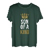 Kinder Vater Sohn Partnerlook Son Of A King Partneroutfit T-Shirt