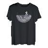 Astronaut Mit Rasenmäher - Mond Mondlandung Planet Lustig T-Shirt