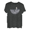 Astronaut Mit Rasenmäher - Mond Mondlandung Planet Lustig T-Shirt