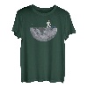 Astronaut Mit Rasenmäher - Mond Mondlandung Planet Lustig T-Shirt