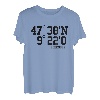 Bodensee Koordinaten Segelboot See Bodenseeregion Urlaub T-Shirt