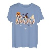 Niedliches Halloween Damen Herren Kostüm Halloween Muster Boo T-Shirt