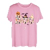 Niedliches Halloween Damen Herren Kostüm Halloween Muster Boo T-Shirt