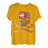Schädel Slowakei Flagge Skull Crossbones Skelett T-Shirt