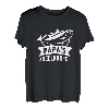 Kinder Papas Angelkumpel Geschenk für Angler Sohn Kind T-Shirt