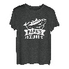 Kinder Papas Angelkumpel Geschenk für Angler Sohn Kind T-Shirt