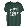 Kinder Papas Angelkumpel Geschenk für Angler Sohn Kind T-Shirt