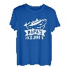 Kinder Papas Angelkumpel Geschenk für Angler Sohn Kind T-Shirt