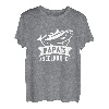 Kinder Papas Angelkumpel Geschenk für Angler Sohn Kind T-Shirt