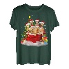 Weihnachtspyjama, Motiv: Irish Terrier, Weihnachtsmanntasche T-Shirt
