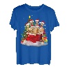 Weihnachtspyjama, Motiv: Irish Terrier, Weihnachtsmanntasche T-Shirt