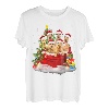 Weihnachtspyjama, Motiv: Irish Terrier, Weihnachtsmanntasche T-Shirt