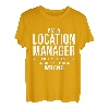Ich bin ein Location Manager und irre mich nie Lustiger Geburtstag T-Shirt