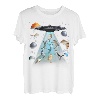 Weltraumkatze, Galaxie-Katze, lustig für Katzen, Vater, Katzenmutter, Katzenliebhaber T-Shirt