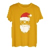 Weihnachtsmann Mütze Sonnenbrille Nikolaus Weihnachtsoutfit T-Shirt
