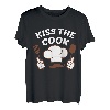 Grillmeister Chefkoch Bäcker Küchenpersonal Kiss The Cook T-Shirt