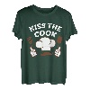 Grillmeister Chefkoch Bäcker Küchenpersonal Kiss The Cook T-Shirt