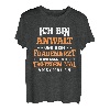 Anwalt Jurist Anwältin Anwälte Richter Jura Justiz Geschenk T-Shirt