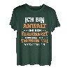 Anwalt Jurist Anwältin Anwälte Richter Jura Justiz Geschenk T-Shirt