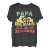 Herren Papa Der Hausmann | Geschenk für Väter | Vater Geschenkidee T-Shirt