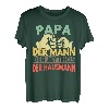 Herren Papa Der Hausmann | Geschenk für Väter | Vater Geschenkidee T-Shirt