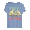 Herren Papa Der Hausmann | Geschenk für Väter | Vater Geschenkidee T-Shirt