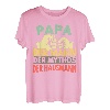 Herren Papa Der Hausmann | Geschenk für Väter | Vater Geschenkidee T-Shirt