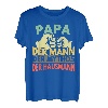 Herren Papa Der Hausmann | Geschenk für Väter | Vater Geschenkidee T-Shirt