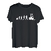 Herren Gabelstapler Evolution Gabelstaplerfahrer Papa Vater T-Shirt
