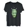 Grüne Sturmhaube | Gangstermaske | Räuber Bandit T-Shirt
