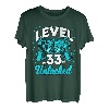 33. Geburtstag shirt Männer Zocken 33 Jahre Gamer Geschenk T-Shirt