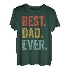 Herren Bester Vater aller Zeiten Vatertag Papa T-Shirt