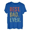 Herren Bester Vater aller Zeiten Vatertag Papa T-Shirt