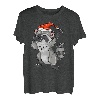 Weihnachten Geschenkidee Tiermotiv Tiere Dabbing Waschbär T-Shirt