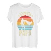 Herren Vatertag Bester Vater Humor Retro Super Papa Perfekt T-Shirt
